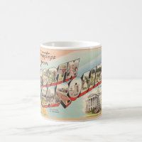 Tasse de salutations de Caroline du Nord