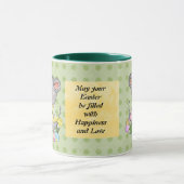 Tasse de salutations de Pâques (Centre)