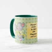 Tasse de salutations de Pâques (Devant gauche)