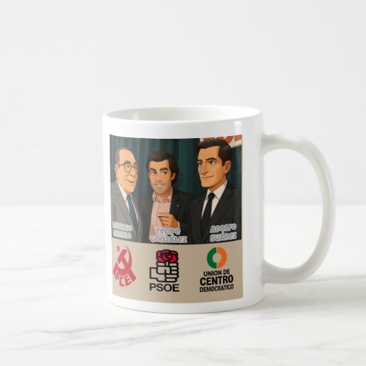 Tasse de Santiago Carrillo et la Transition (Droite)
