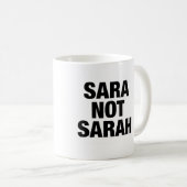 Tasse de Sara pas Sarah (Devant droit)