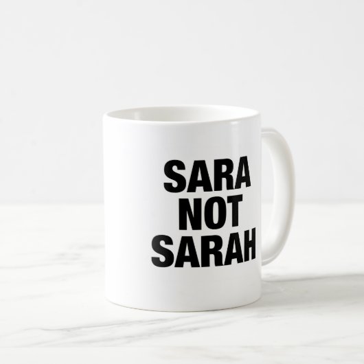 Tasse de Sara pas Sarah (Devant droit)