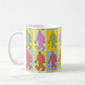 Tasse de Sasquatch d'art de bruit (Gauche)