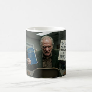 Tasse de satire anti-AA Abandonne Tout ou Péri