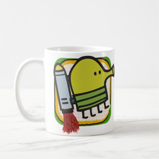 Tasse de saut de griffonnage (Gauche)