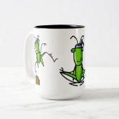 Tasse de sauterelle de la patience (Devant gauche)