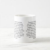 Tasse de Sc de Mlle Amérique (Centre)