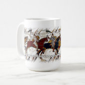 Tasse de scène de tapisserie de Bayeux (Devant gauche)