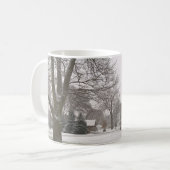 Tasse de scène d'hiver (Devant gauche)