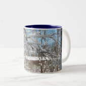 Tasse de scène d'hiver (Devant droit)