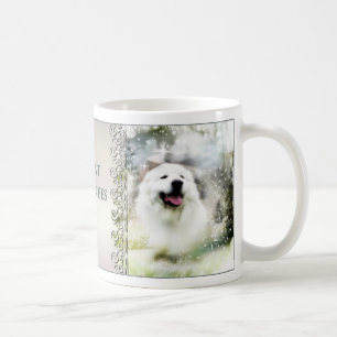 Tasse de scène d'hiver de Grands Pyrénées
