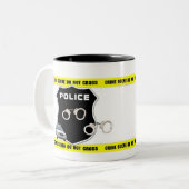 Tasse de scène du crime de policier (Devant gauche)
