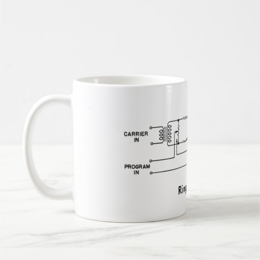 Tasse de schéma de modulateur d'anneau (Gauche)