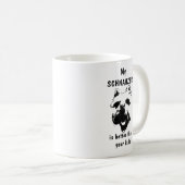 Tasse de Schnauzer (Devant droit)