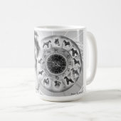 Tasse de Schnauzer (Devant droit)