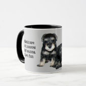 Tasse de Schnauzer miniature (Devant gauche)