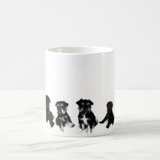 Tasse de Schnauzer miniature (Centre)