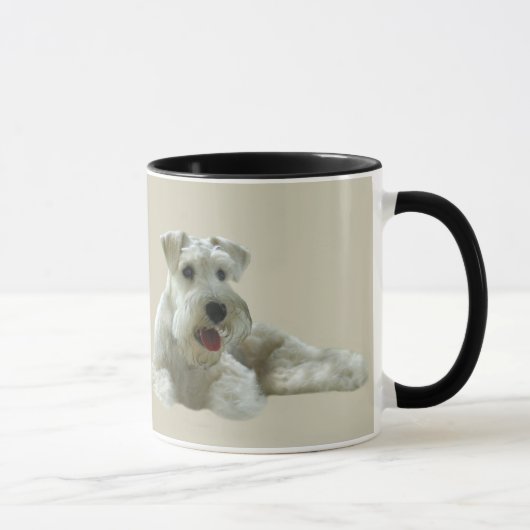 Tasse de Schnauzer miniature (Droite)