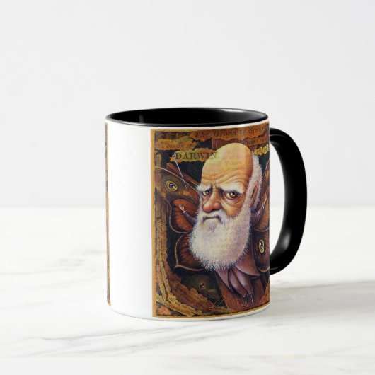 Tasse de scientifique : Spécimen : Darwin (Devant droit)