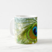 Tasse de scintillement de plume de paon (Devant gauche)