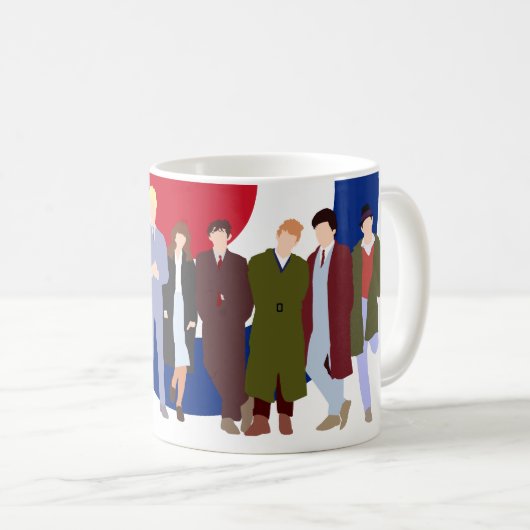 Tasse de scooterists de cible de mod (Devant droit)