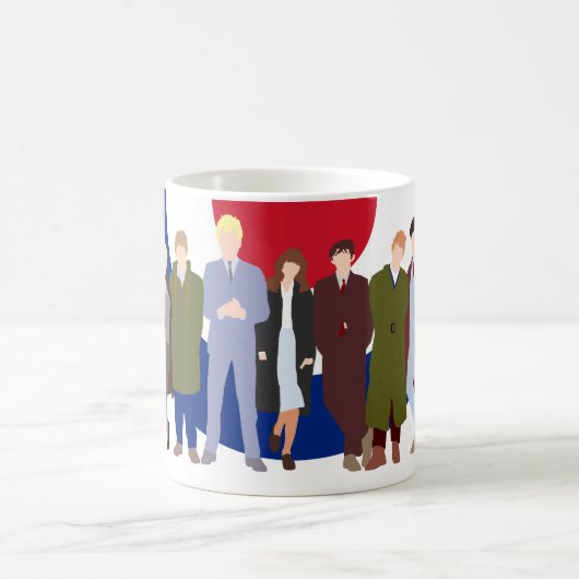 Tasse de scooterists de cible de mod (Centre)