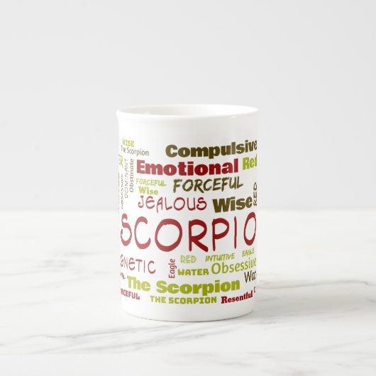 Tasse de Scorpion (Devant)
