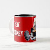 Tasse de seau de "thé" (Devant gauche)