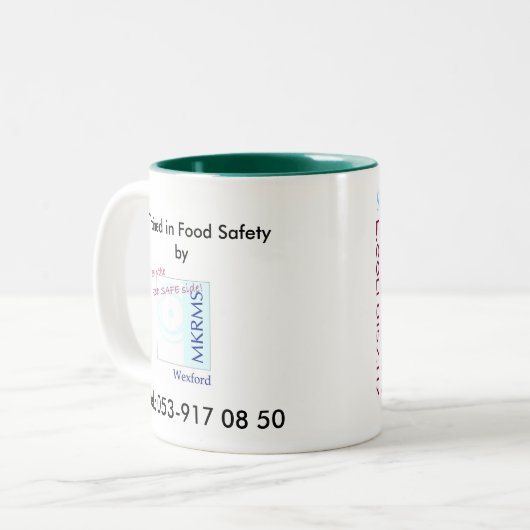 Tasse de sécurité alimentaire (Devant gauche)