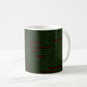 Tasse de sécurité de Cyber (Devant droit)