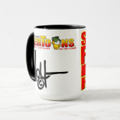 Tasse de SemperToons - fermez votre Freak'n (Devant gauche)