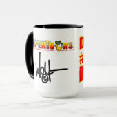 Tasse de SemperToons - laissez tomber le beignet (Devant gauche)