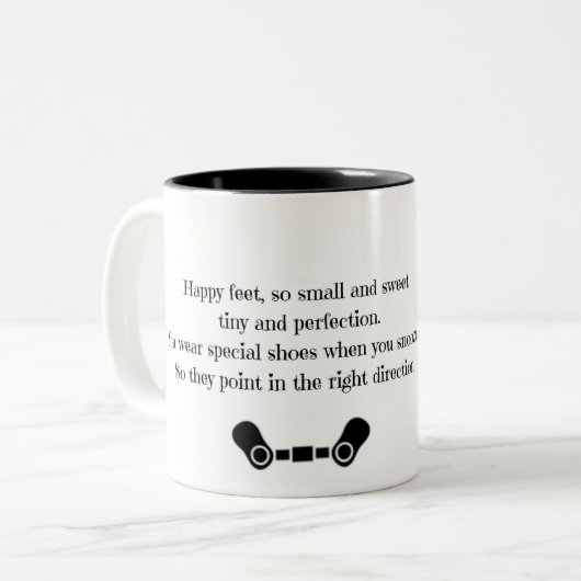 Tasse de sensibilisation au pied de cercle (Devant gauche)