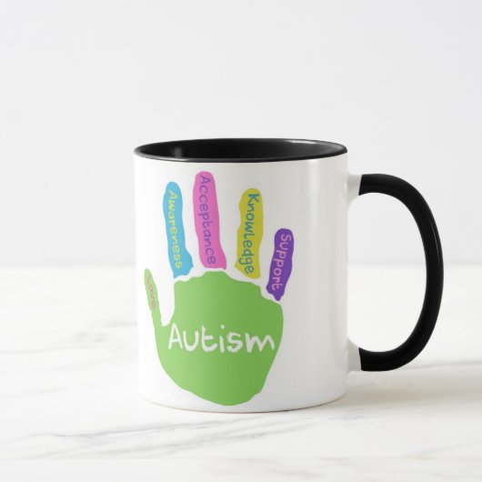 Tasse de sensibilisation sur l'autisme (Droite)