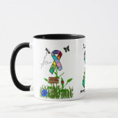 Tasse de sensibilisation sur l'autisme (Gauche)