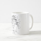 Tasse de sensibilisation sur l'autisme (Devant droit)