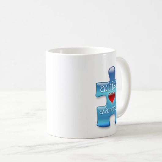 Tasse de sensibilisation sur l'autisme (b) (Devant droit)