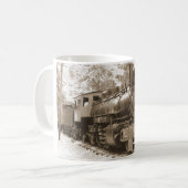 tasse de sépia de locomotive à vapeur (Devant gauche)