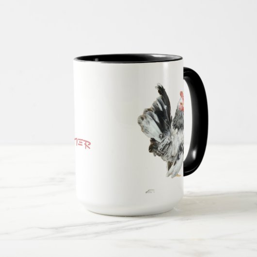 Tasse de Serama (Devant droit)