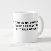 Tasse de serment de café de WWH (Devant droit)