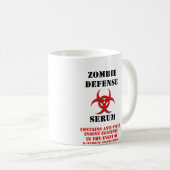 Tasse de sérum de la défense de zombi (Devant droit)