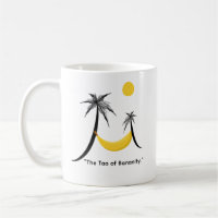 Tasse de serviette de bain banane