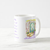 Tasse de Shabbat Shalom (Devant droit)