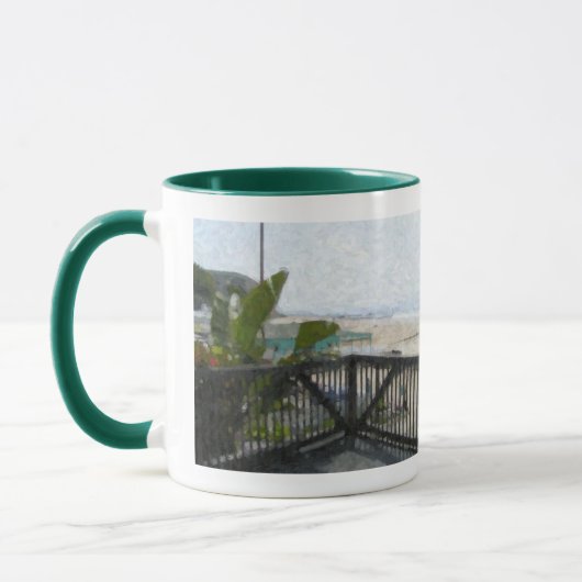 Tasse "de Shack en cristal de crique" (Gauche)