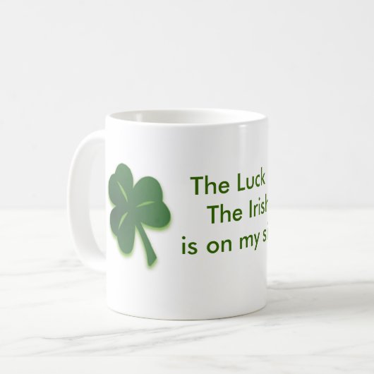 Tasse de shamrock (Devant gauche)