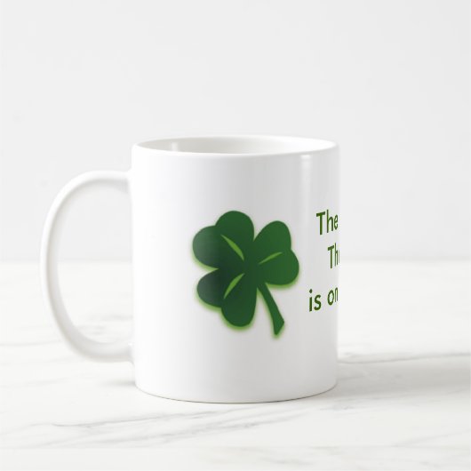 Tasse de shamrock (Gauche)
