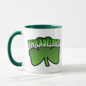 Tasse de shamrock de Philadelphie (Gauche)