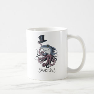 Tasse de Sharktopus de bande dessinée