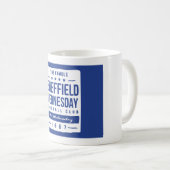 Tasse de Sheffield Wednesday (Devant droit)