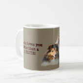 Tasse de Sheltie (Devant gauche)